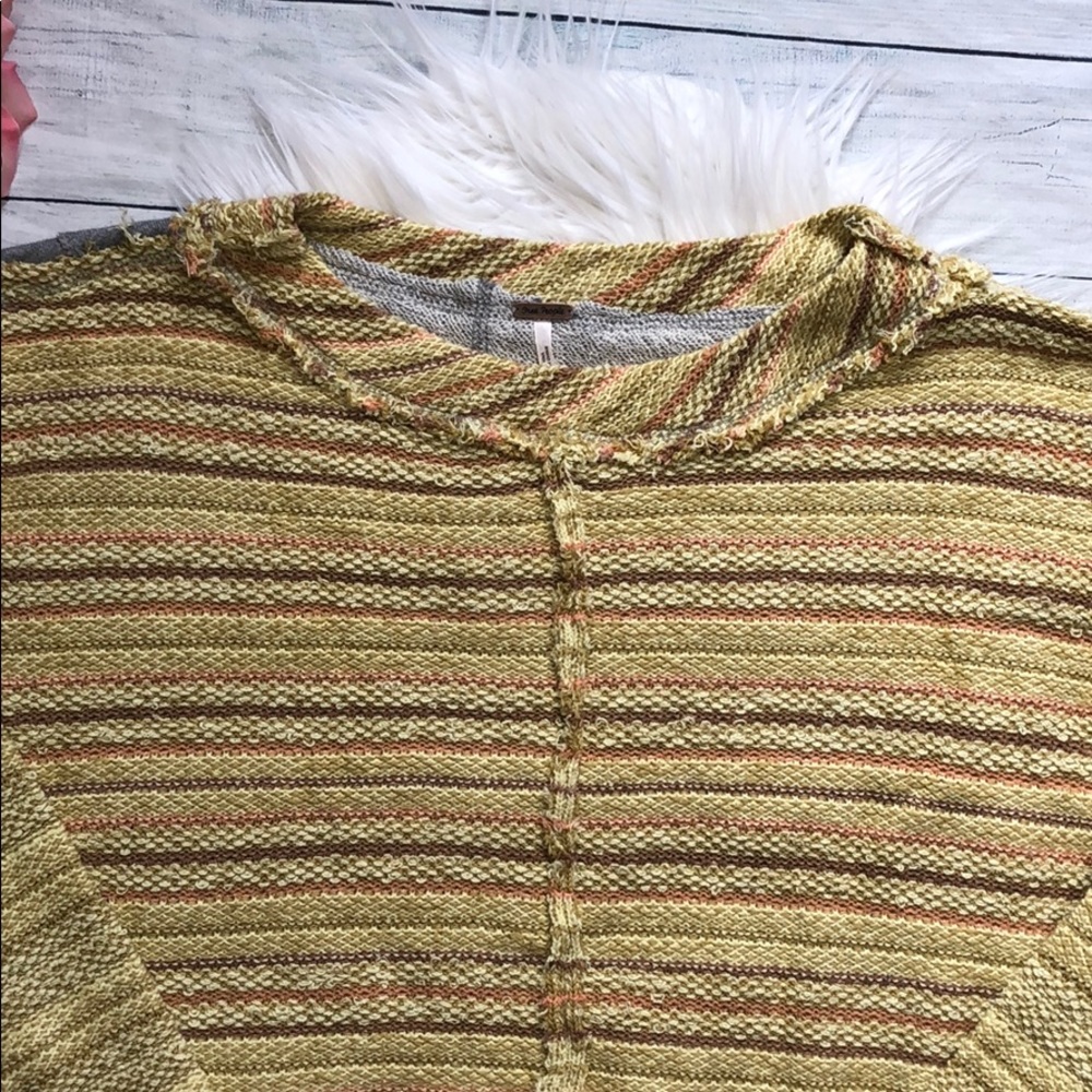 NWT Free People Catalina Pullover Soft Sunset Top - Picture 10 of 15